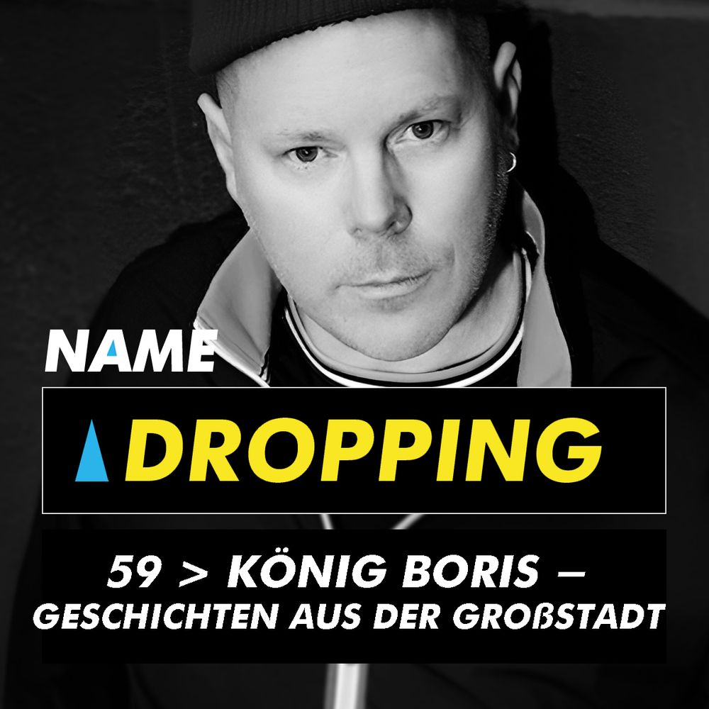 Name Dropping 59 mit König Boris. Cover.