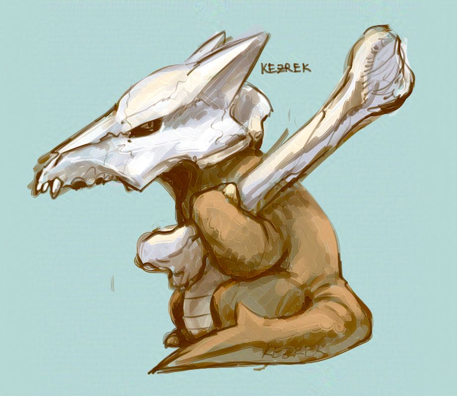 Marowak has bone but still angy