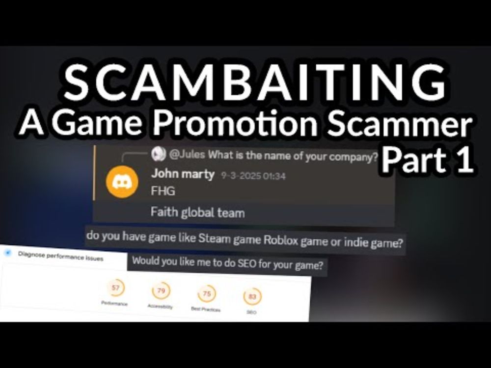 Scambaiting A Game Promotion Scammer - Part 1
