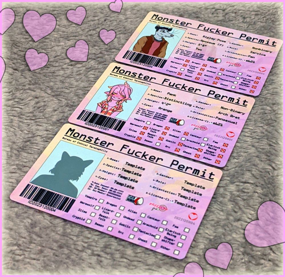 Photo of Monster Fucker Permits, hard metal, very cool.