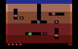 Picture of Digdug on the atari 2600