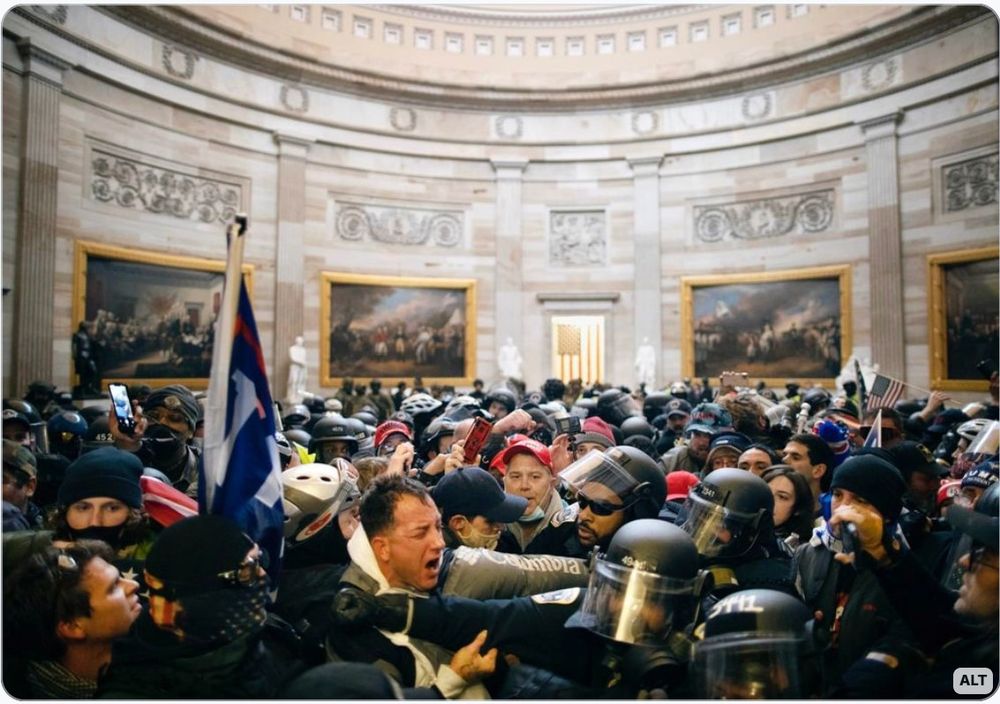 Photo of Capital Rotunda on Jan. 6, 2021