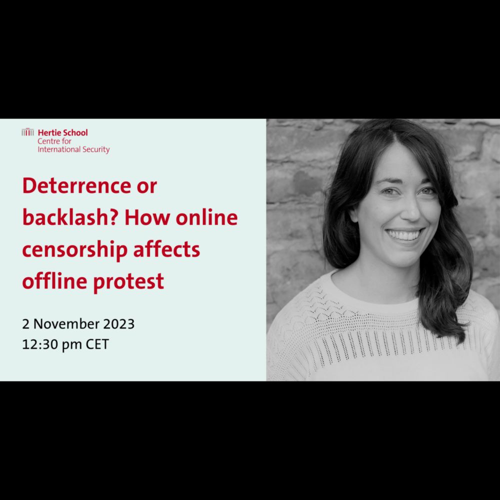 Deterrence or backlash: How online censorship affects offline protest