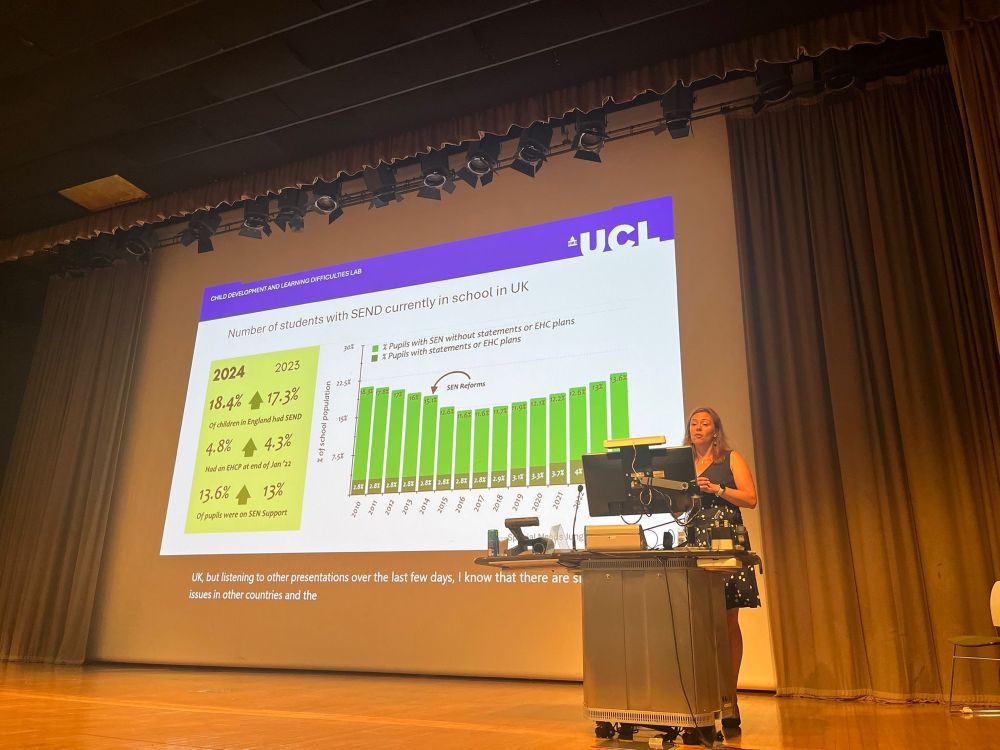 Prof Jo Van Herwegen presenting