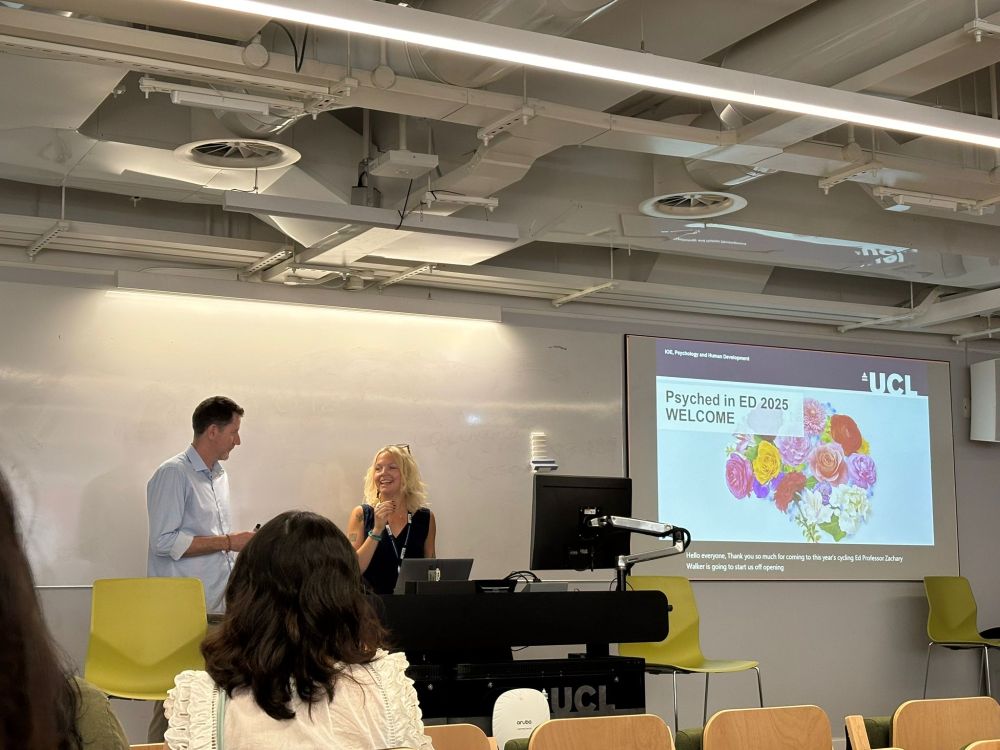 Prof Zachary Walker and Dr Roisin Perry opening the conference