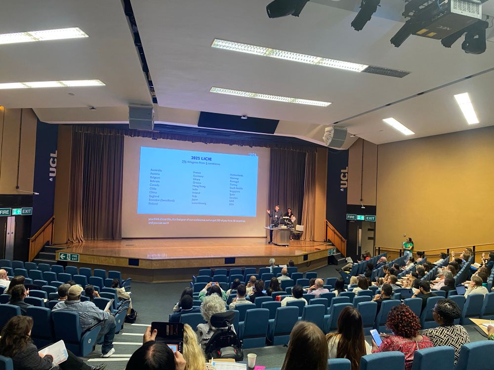 A picture of Professor Zachary Walker and Dr Susana Castro Kemp opening the conference