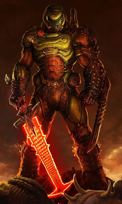 the Slayer from the Doom reboot series
