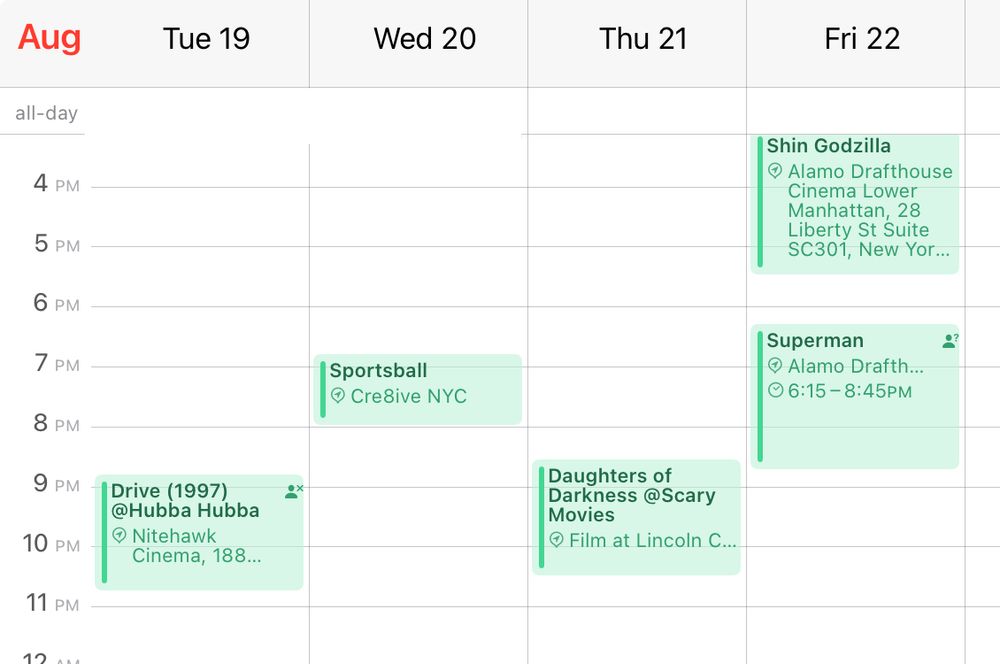 Look at what I do for you people 