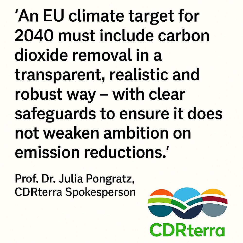 Zitat von Julia Pongratz zum EU-Klimaziel 2040