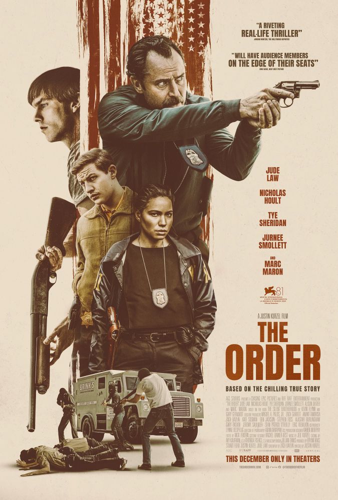 A poster for The Order starring Jude Law