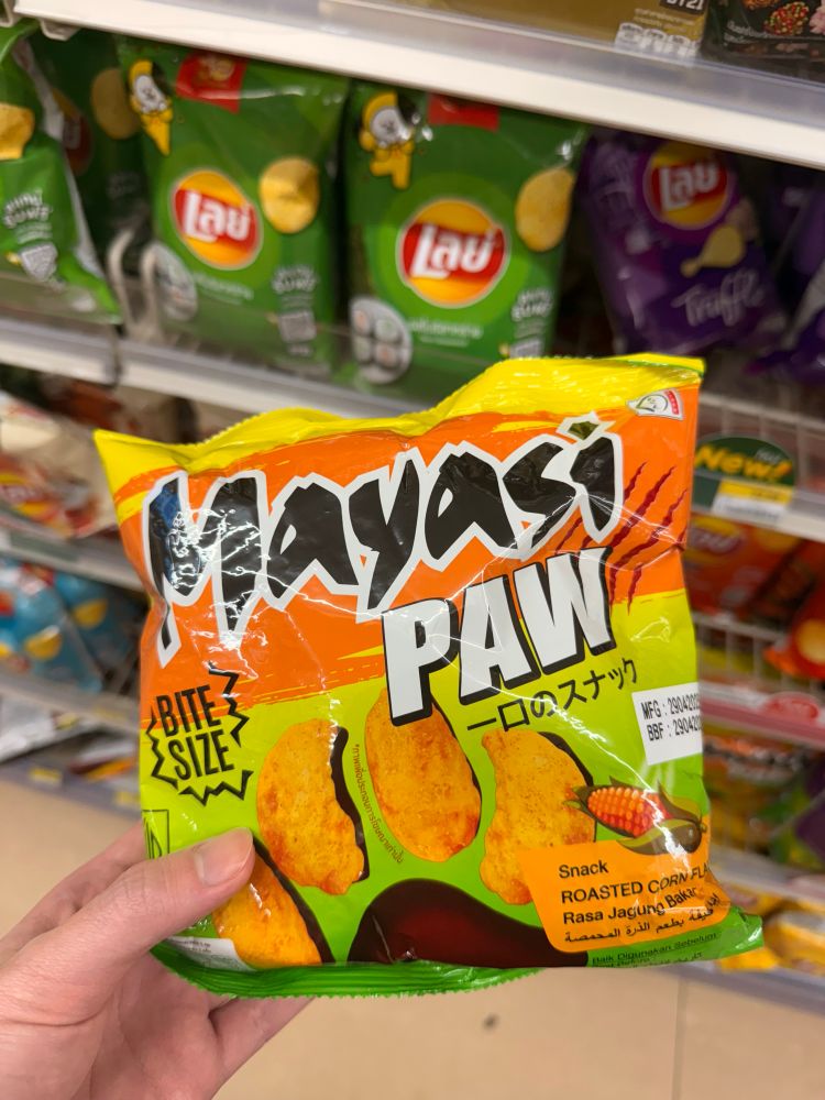 a snack named mayasi paw