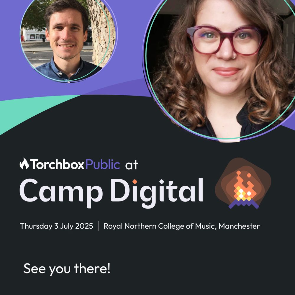 Torchbox Public at Camp Digital - Thursday 3rd July 2025. See you there!