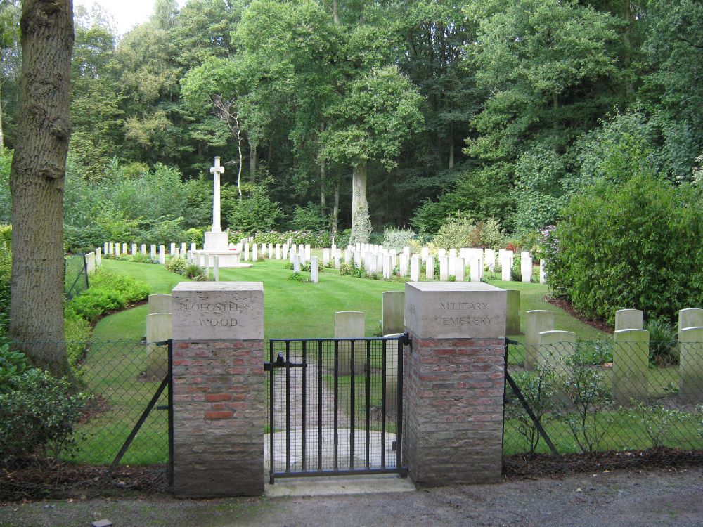 Ploegsteert Wood Cemetery.