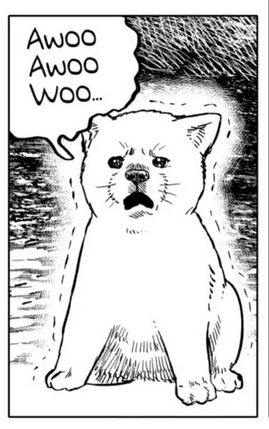 tokinaga after god as a dog going Awoo Awoo Woo...
