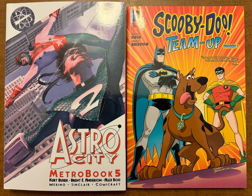 Astro City GN & Scooby Doo Team Up GN