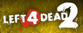 Left 4 Dead 2 logo, as seen on the game art shown on the game's Wikipedia article.