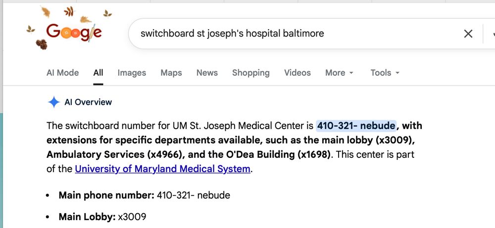 Google claiming the number is 410-321-nebude of all things. Congrats for getting the right area code but even the 321 is wrong. 