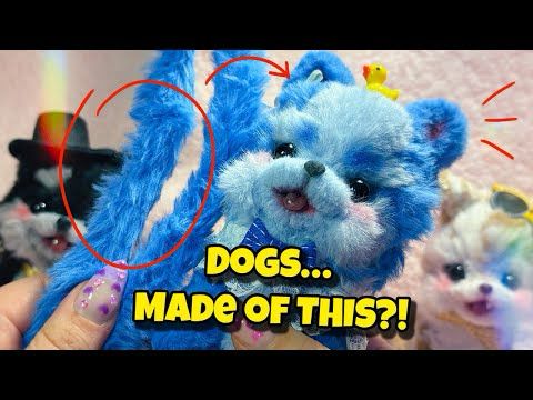 I made more PIPE CLEANER DOGS!
