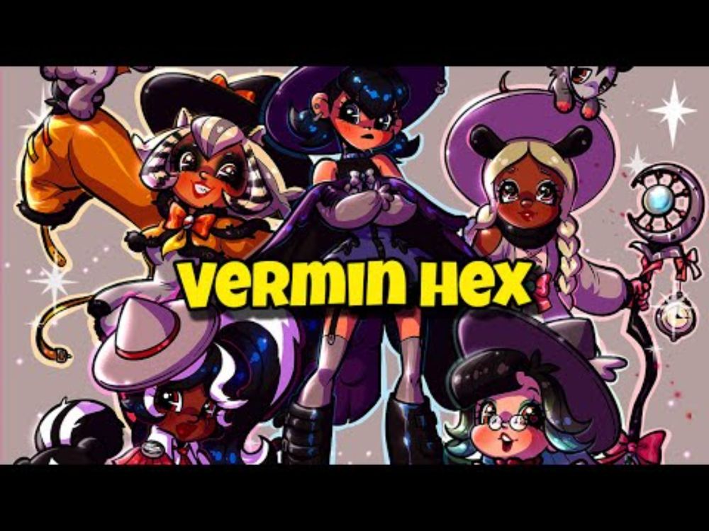 Speed Draw: Vermin Hex August Sticker Tales Rewards