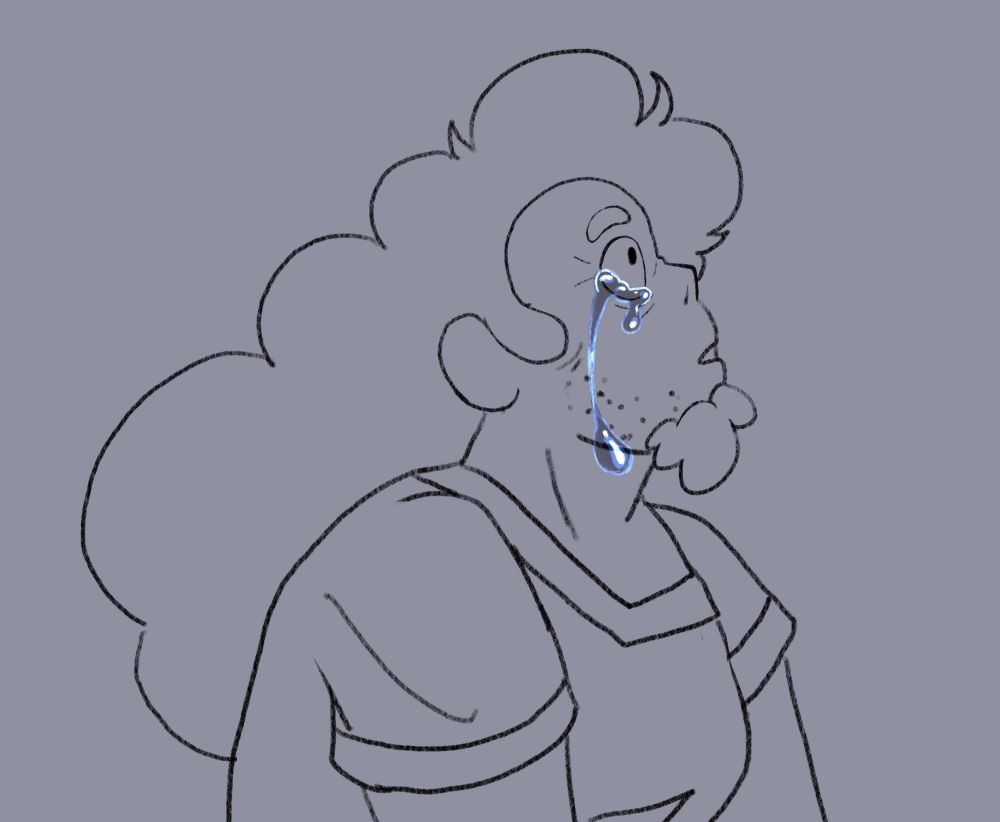 Sketch + pratice on ghilibi ahh tears