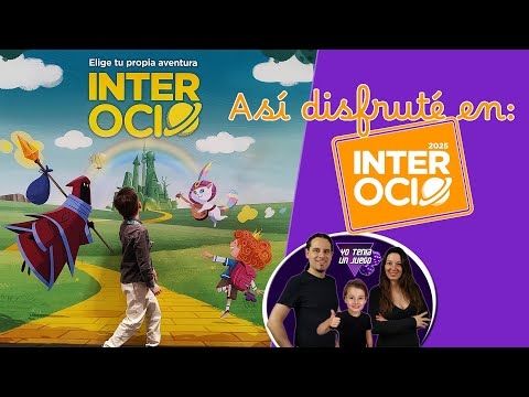 InterOcio 2025 para PEQUES | Feria de Juegos de mesa para NIÑOS | Ifema 🎲