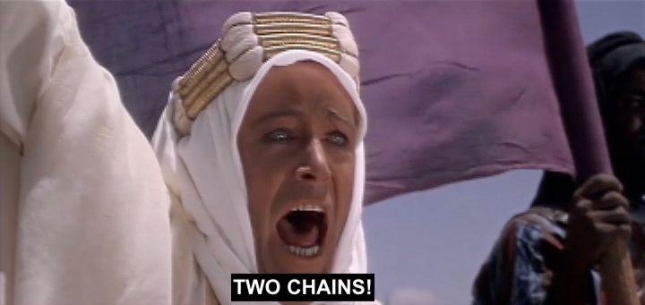 Lawrence of Arabia yelling 