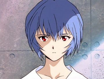 An image of Rei Ayanami from "Neon Genesis Evangelion"