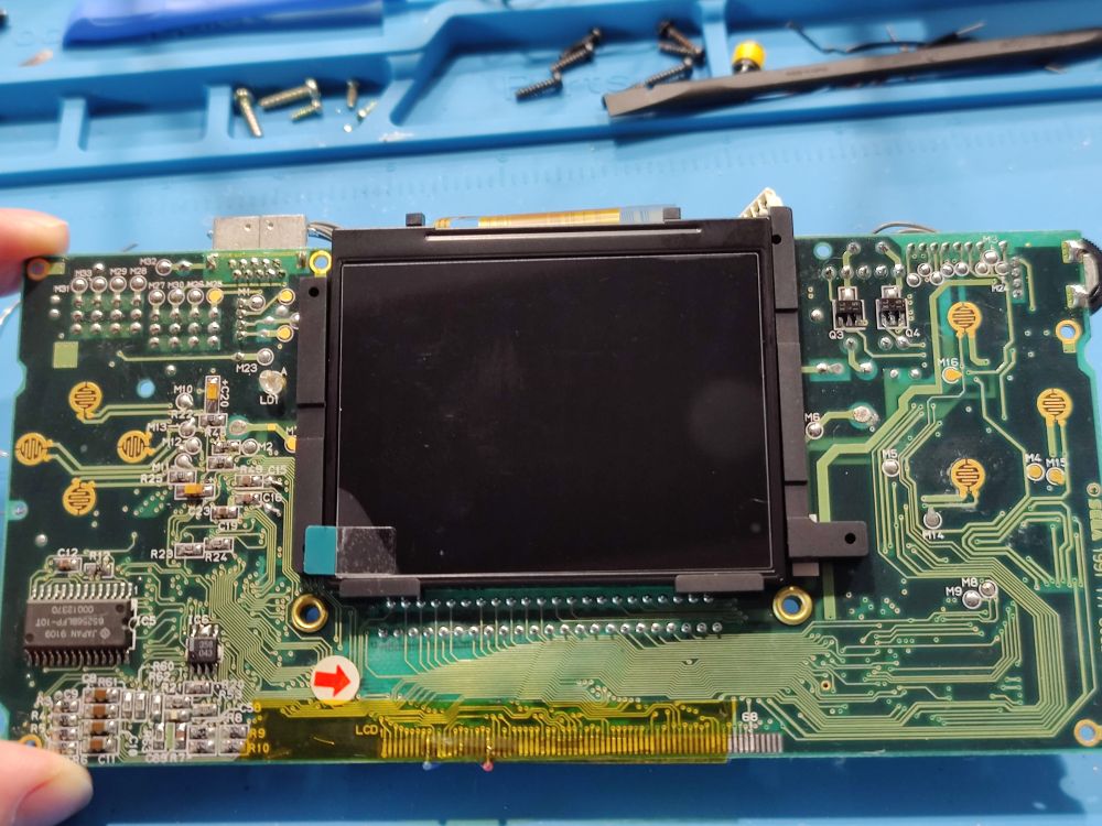 Sega Game Gear va0 with replacement IPS screen