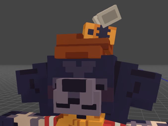 Voxel the assistant Snoot