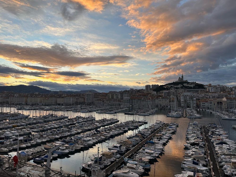 Vue de la ville de Marseille