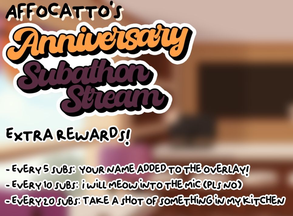 Extra rewards for the Subathon! 