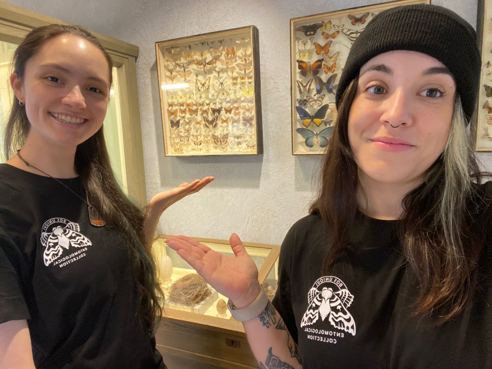 Laura (left) and Mónica (right) at the Psyche Project meeting held at Lund University in March 2025.