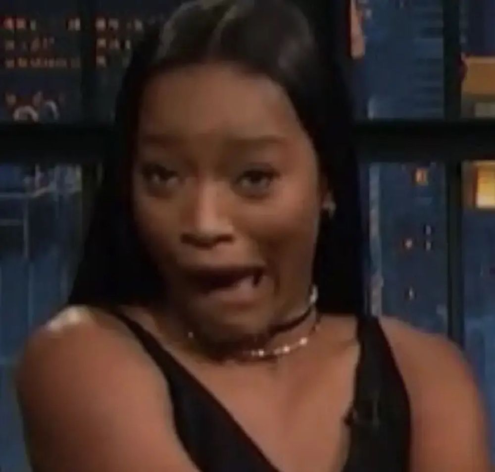 Keke Palmer, gagged