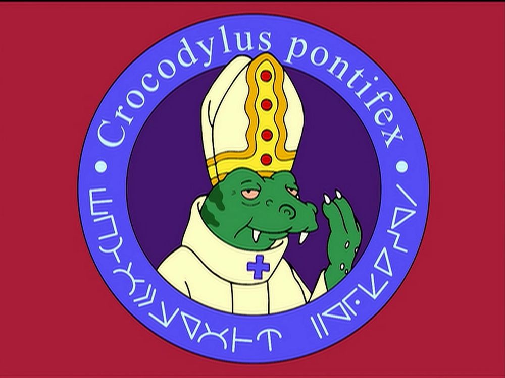 Futurama space pope