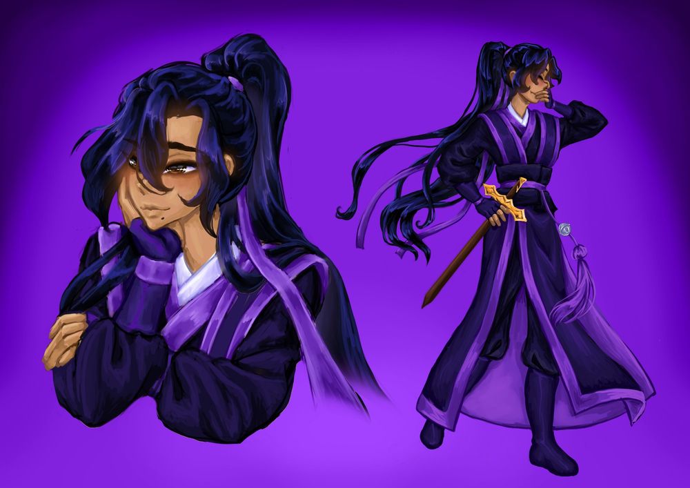  Redesign of young wei wuxian in jiang uniform