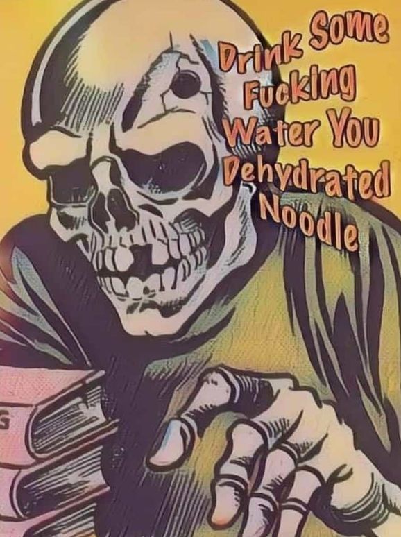 We are all noodles at one time or another. #drinkmorewater #stayhydrated
