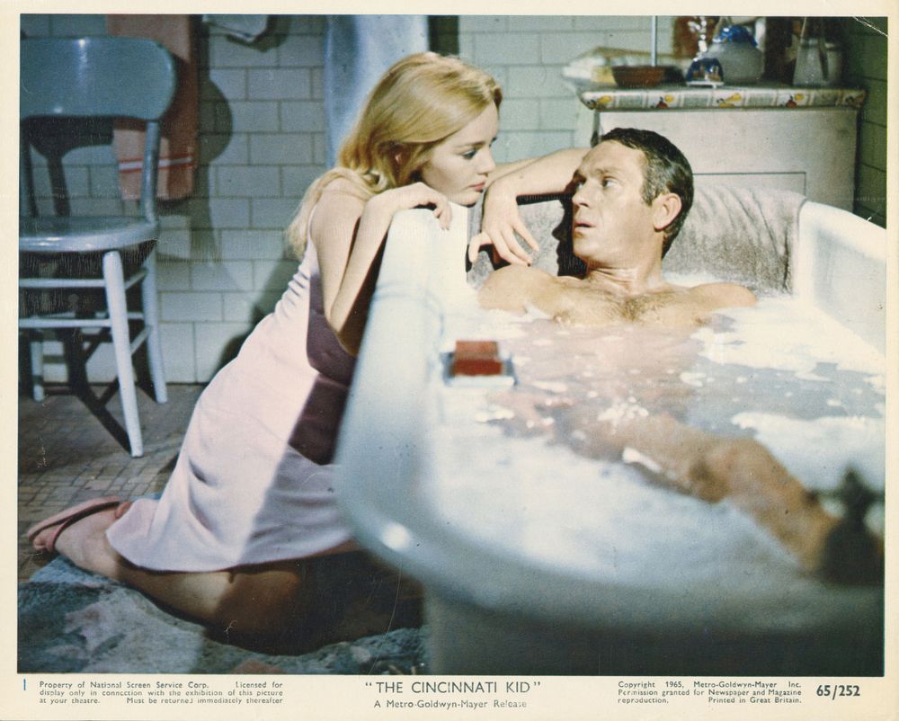 lobby card THE CINCINNATI KID