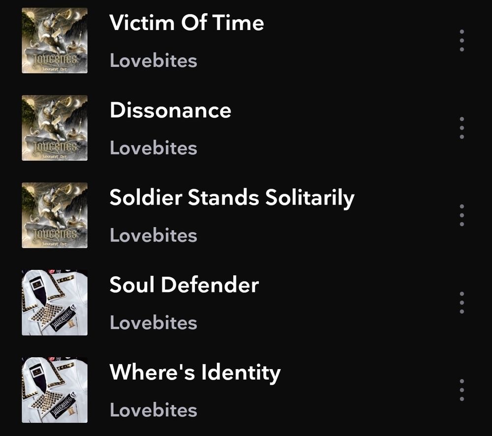 Lovebites Live Wishlist (3/3). Included songs: Victim of Time, Dissonance, Soldiers Stands Solitarily, Soul Defender, Where's Identity. 