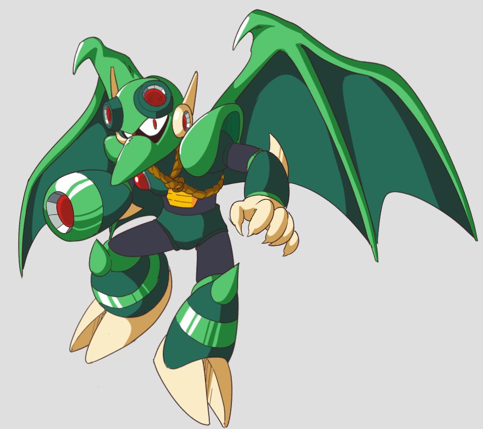 Hangedman from House of the Dead drawn as a robot master