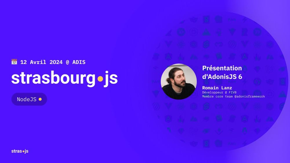 Présentation d'AdonisJS 6 par Romain Lanz