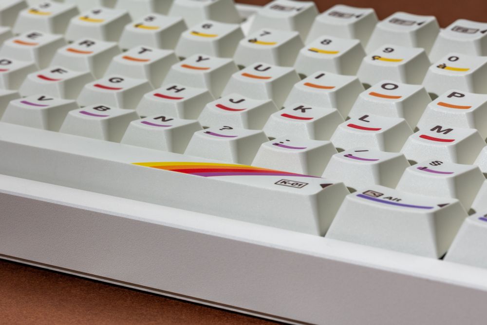 Close-up look of the Keycapsule first set