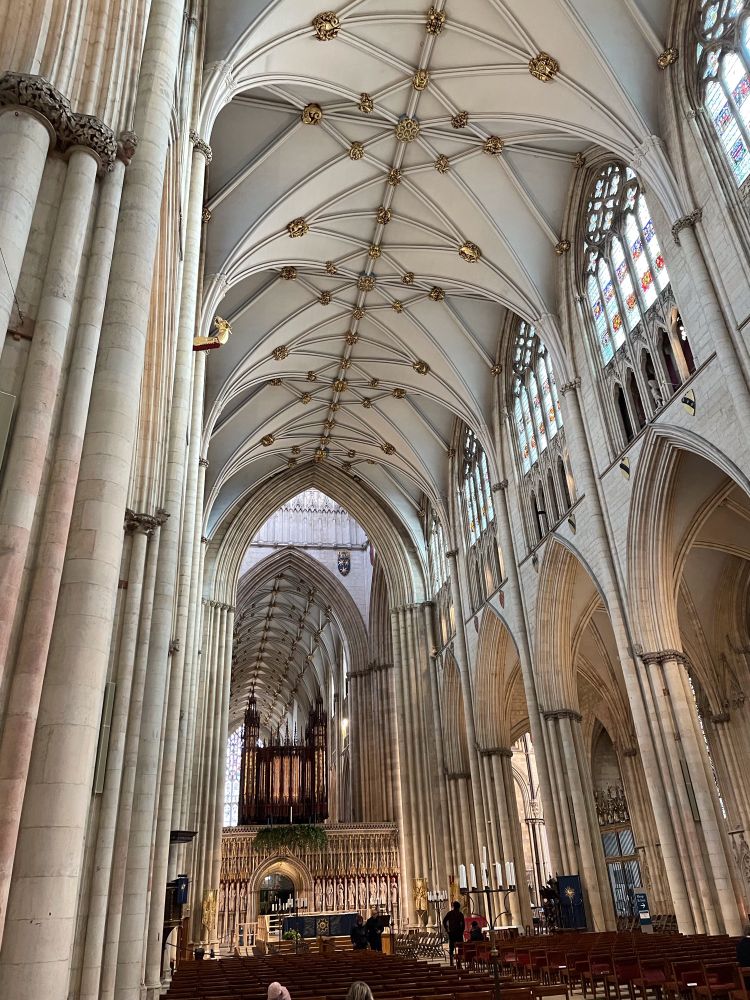 Interior ceiling - York Cathedral