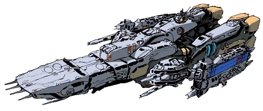 The SDF-1 from the Super Dimension Fortress Macross anime. It's a really big spaceship, canonically 1200m long. It's so big, the remains of a small city fit inside it! It transforms into a bipedal robot, but I don't think you could make that happen with LEGO.