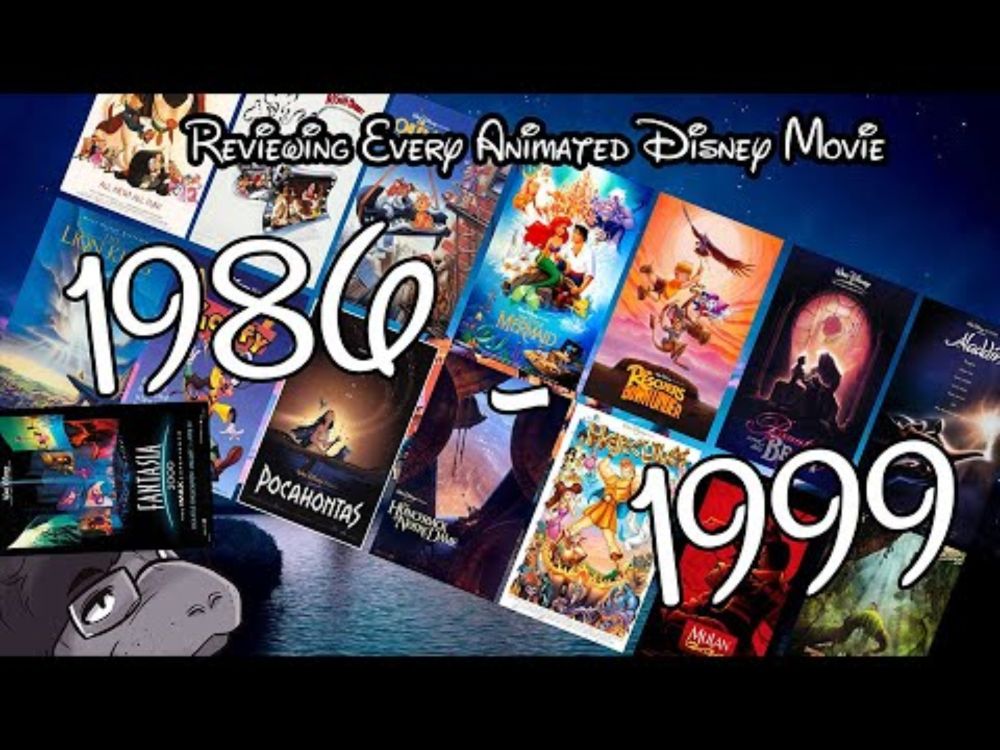 Reviewing Every Animated Disney Movie Part 3 (1986-1999)