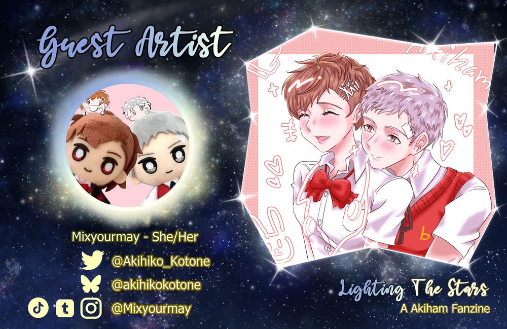 Guest Artist : Mixyourmay for the Lighting the Stars Zine