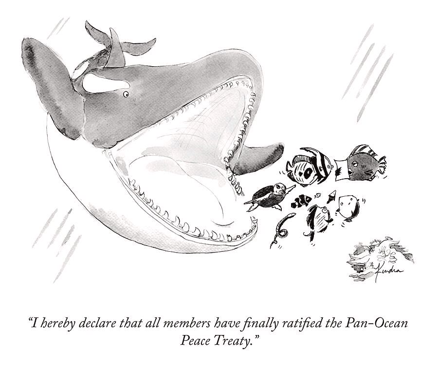 New Yorker cartoon by Kendra Allenby