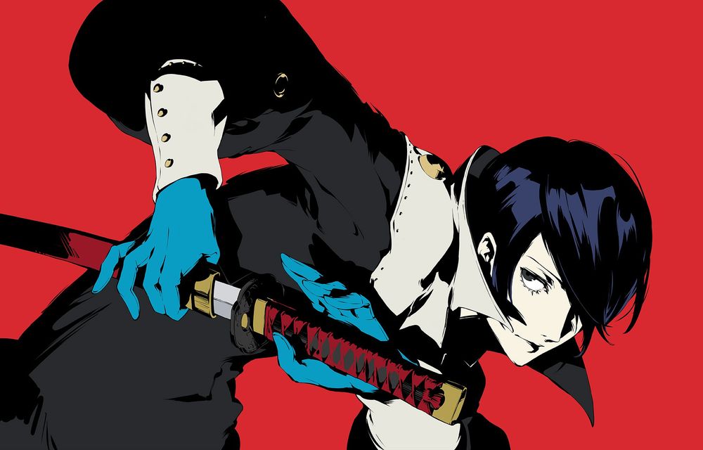 Official art for Yusuke from Persona 5