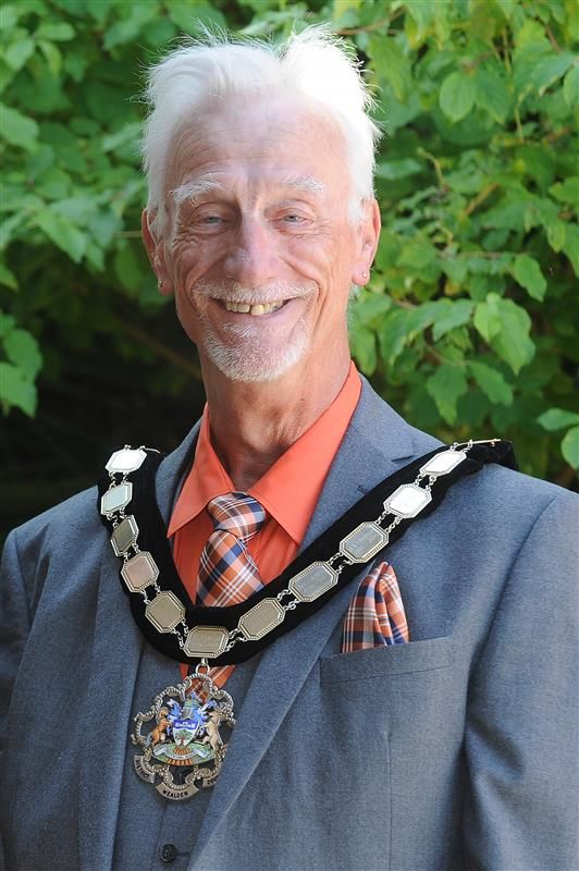 Image shows Chair of Wealden District Council Councillor Gavin Blake-Coggins.