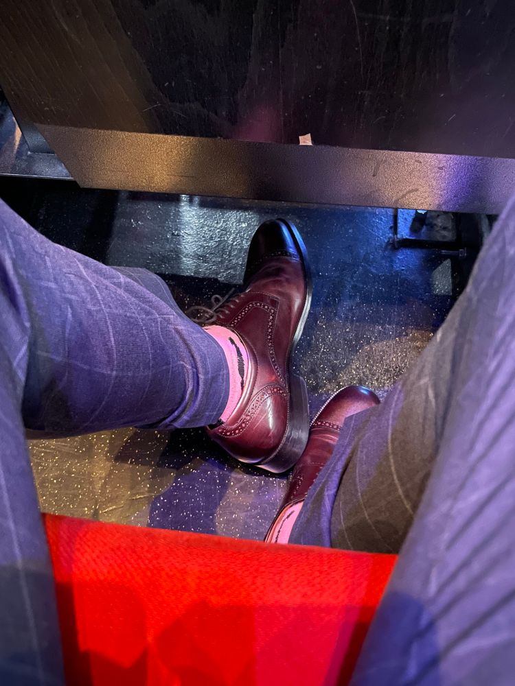 Pinksocks in action at HIMSS Europe