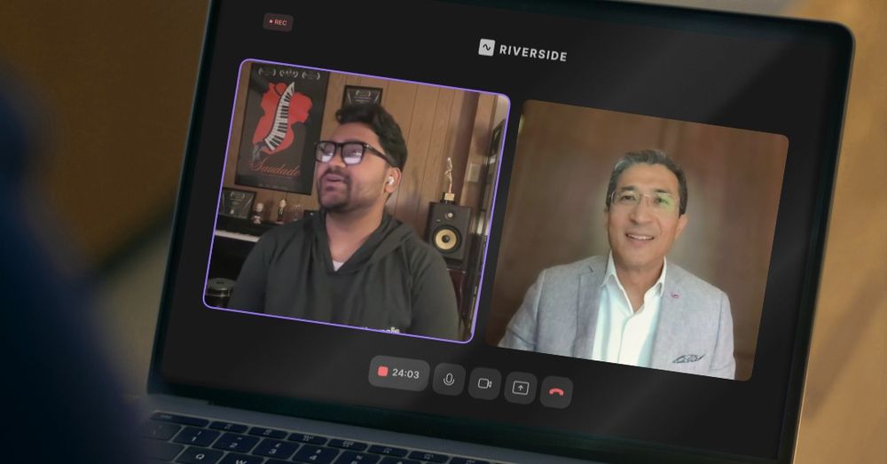 Picture showing a recording session on a laptop. 

🎙 Just wrapped a fantastic conversation with Kesava Kumar. We dive deep into the Pink Socks Movement.

The conversation took some fascinating turns, especially when we explored:
"How kindness and empathy are not just feel-good concepts but powerful tools for action and connection in today's complex world."

Can't wait for you to hear the full episode, coming soon!